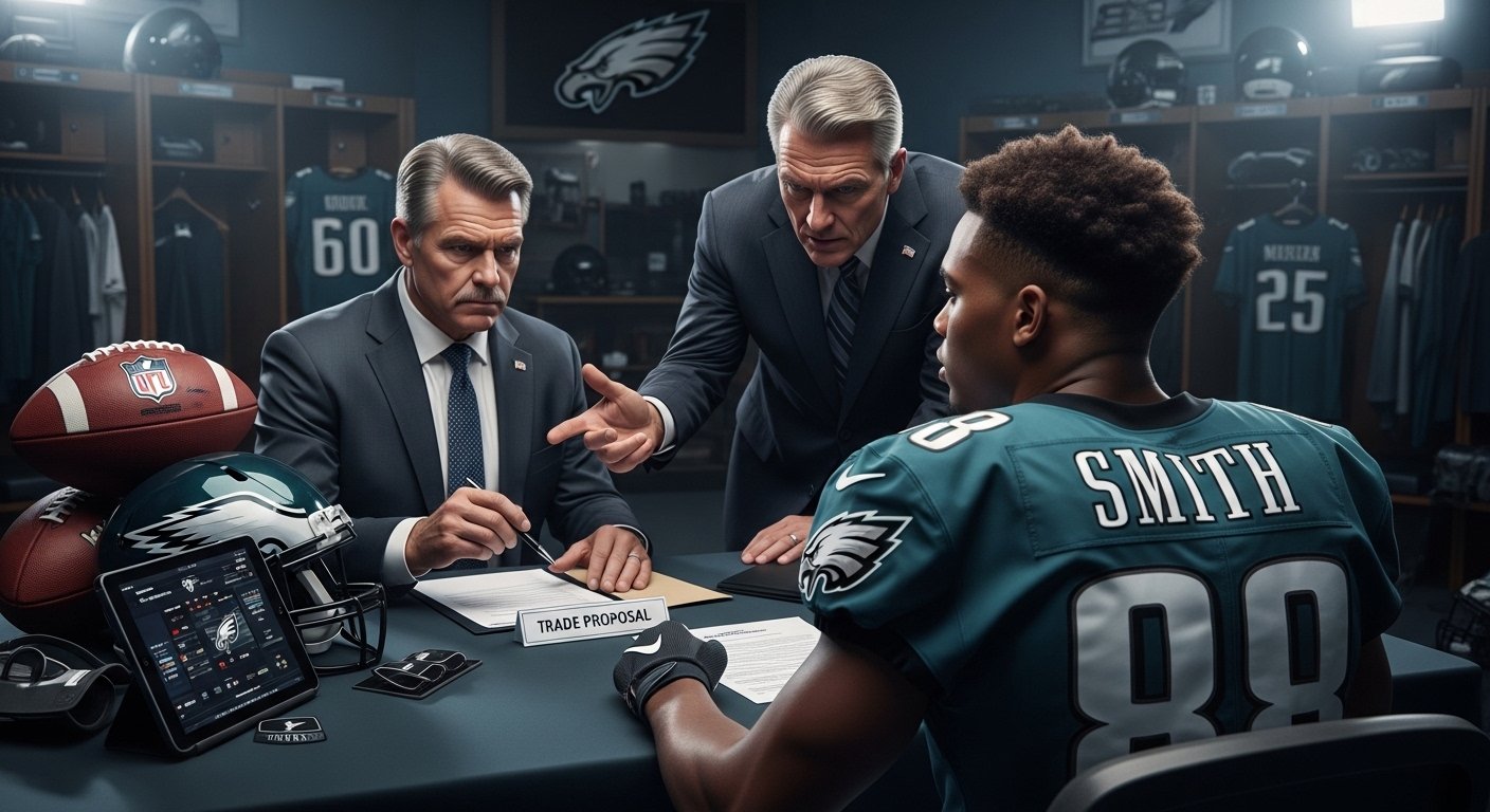 eagles rookie trade attempt